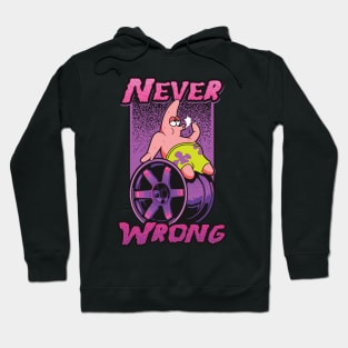 Patrick on Wheel Hoodie